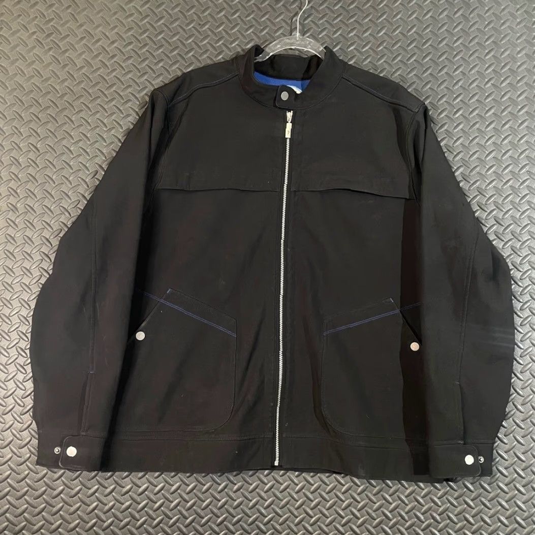 Tommy Bahama VINTAGE Tommy Bahama Black Paradise Soft Shell Tech Full Zip Up Jacket Mens XL Size US XL / EU 56 / 4 - 2 Thumbnail
