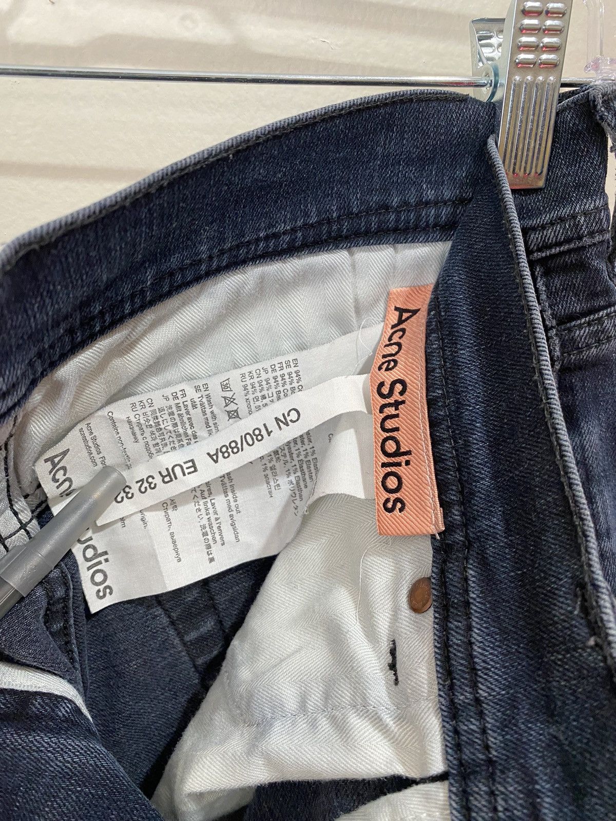 Acne Studios BLA KONST DENIM Size US 32 / EU 48 - 3 Thumbnail
