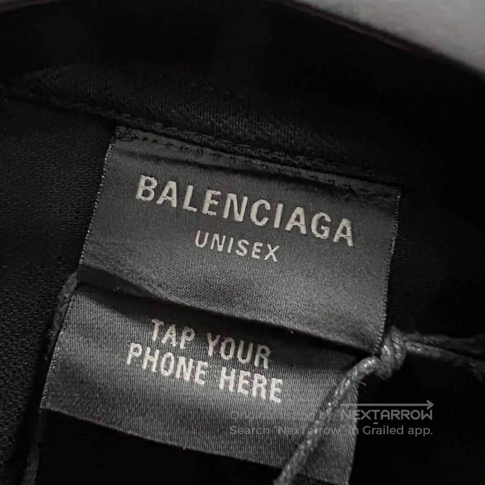 Balenciaga Balenciaga Black Embroidered Polo Shirt. Size US M / EU 48-50 / 2 - 3 Thumbnail