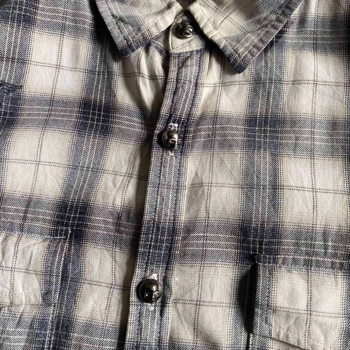 PPFM Japanese Ego Tripping Skull Button Plaid Size US M / EU 48-50 / 2 - 3 Thumbnail