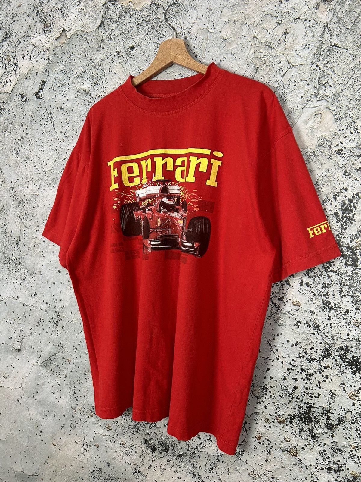 Ferrari Vintage Ferrari 90s Racing Tee F1 Graphic Motorsport Size US XL / EU 56 / 4 - 2 Thumbnail
