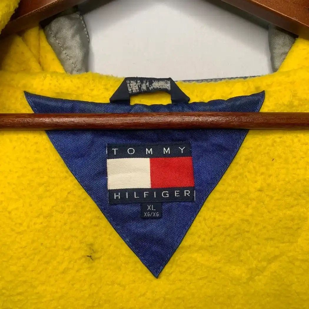 Sports Specialties × Tommy Hilfiger SEND OFFERS 🍁 Tommy Hilfinger Big Logo Back RARE Long Jacket Size US XL / EU 56 / 4 - 16 Thumbnail
