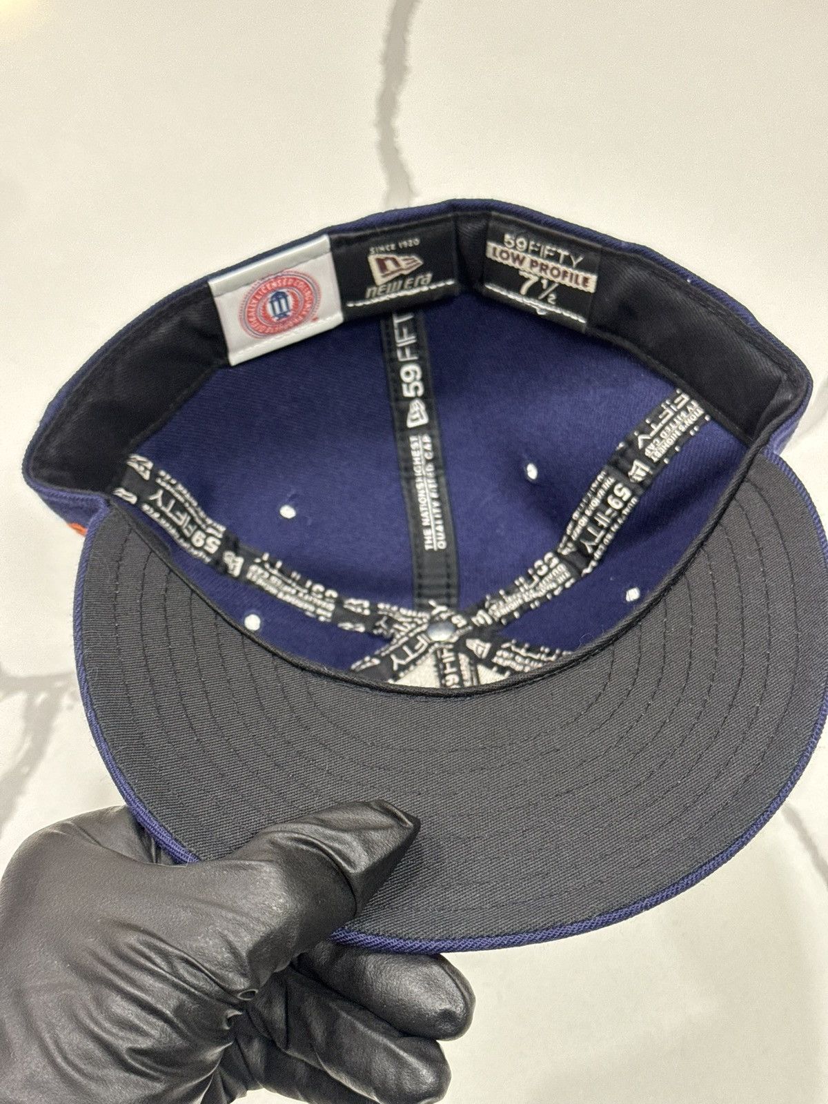 New Era Vintage Chicago Cubs New Era Fitted Cap 59FIFTY Low Profile Size ONE SIZE - 11 Thumbnail
