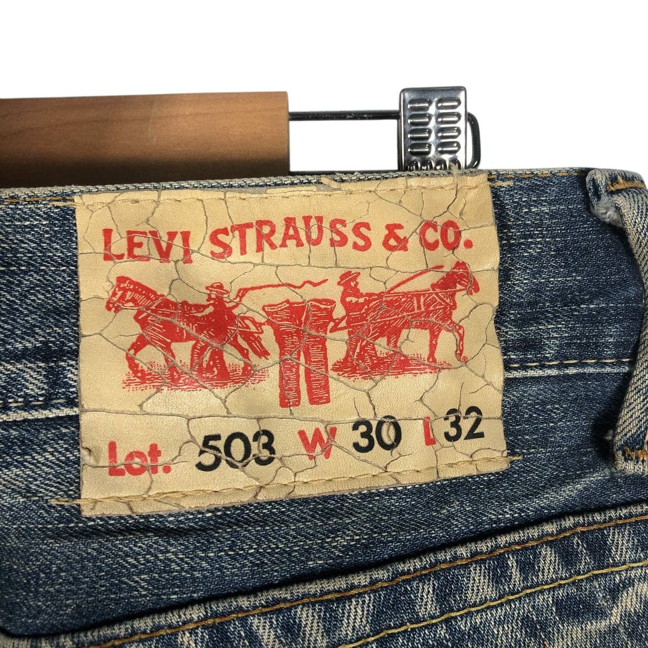 Levi's Vintage Levi's Strauss & CO. 503 Denim Jeans Size US 30 / EU 46 - 9 Thumbnail