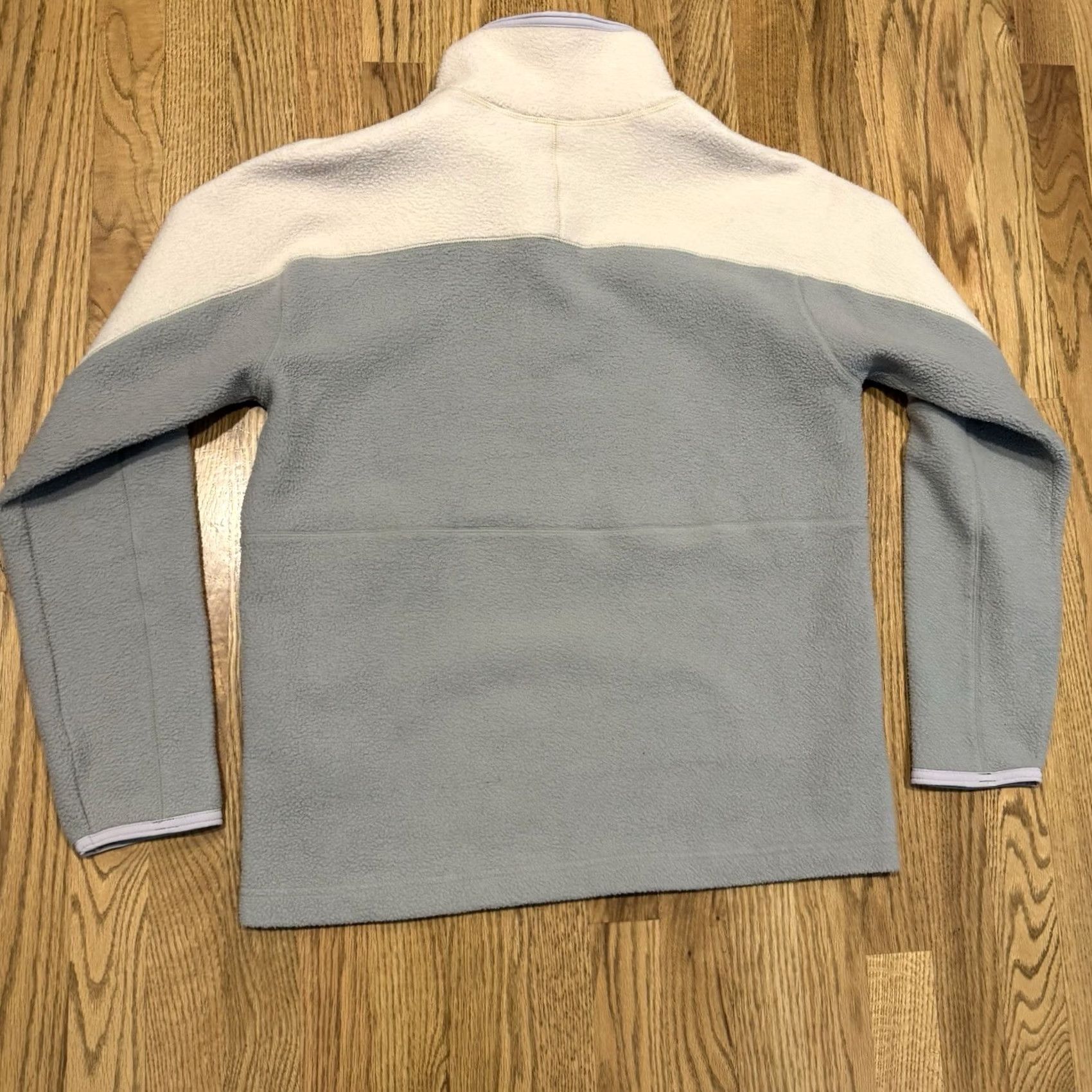 Cotopaxi Cotopaxi Abrazo Fleece Jacket Medium Green Cream 1/2 Zip Pullover Pockets Size M / US 6-8 / IT 42-44 - 2 Thumbnail