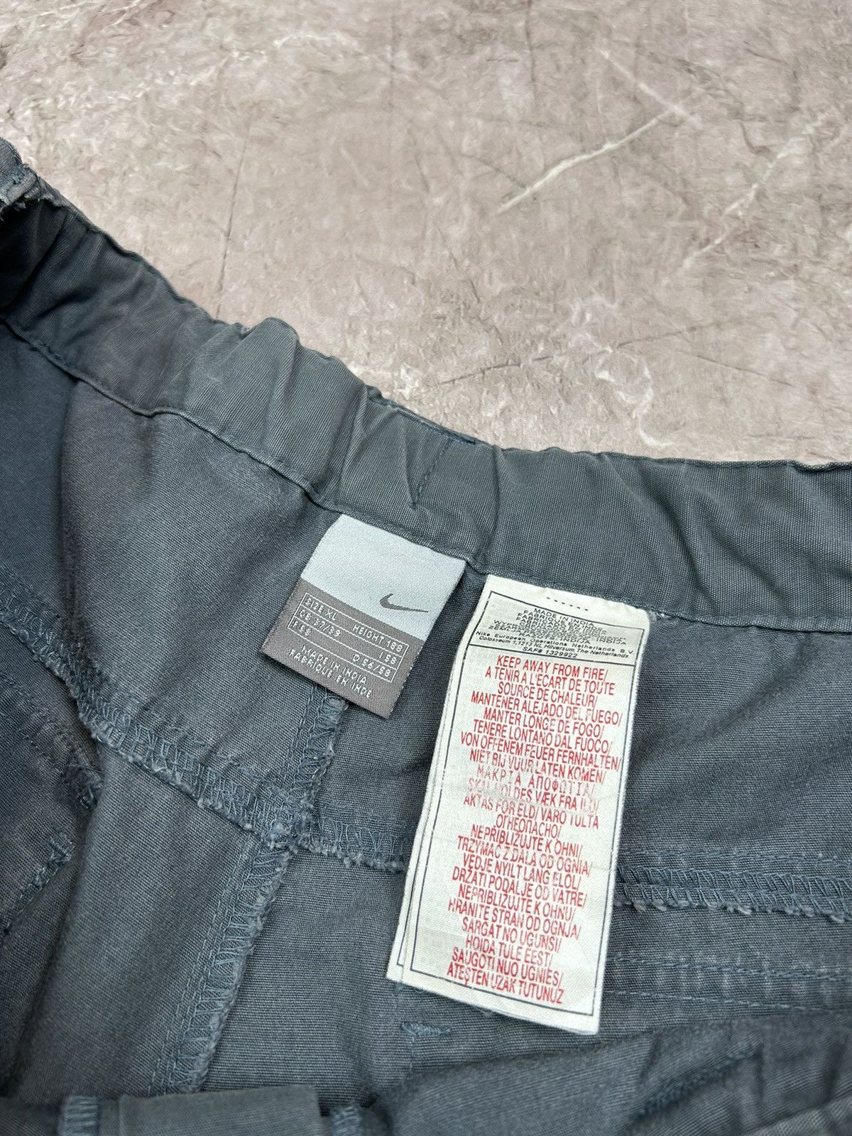Nike × Vintage Nike Vintage Cargo Baggy Fit Pants Drill Size US 36 / EU 52 - 9 Thumbnail
