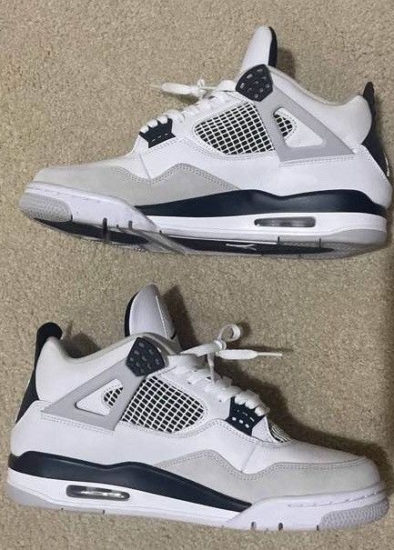 Jordan Brand × Nike Jordan 4 Military Black Size US 11 / EU 44 - 2 Thumbnail