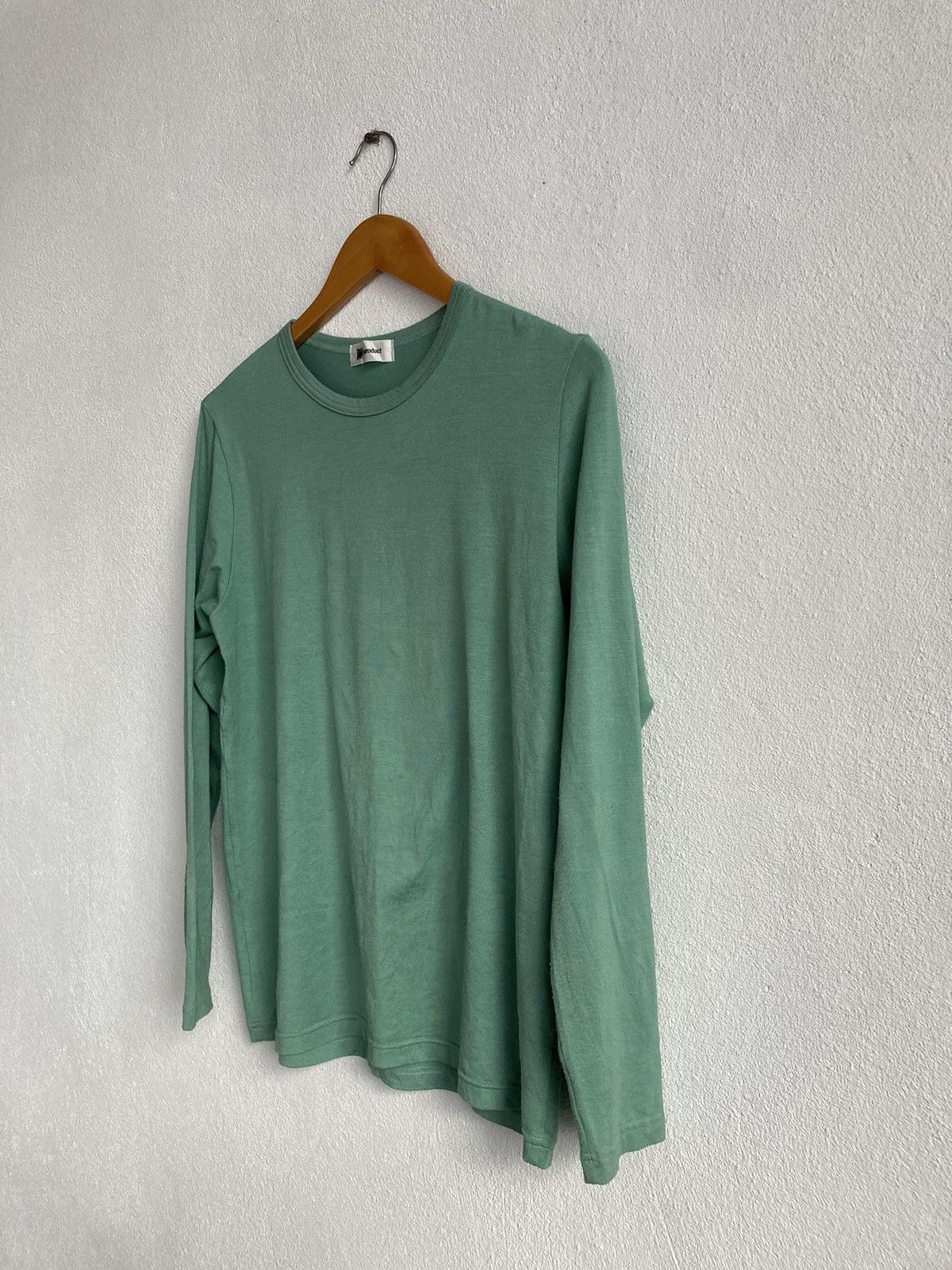 Issey Miyake IM Product by Issey Miyake Long Sleeve Tee (Green) Size S / US 4 / IT 40 - 3 Thumbnail
