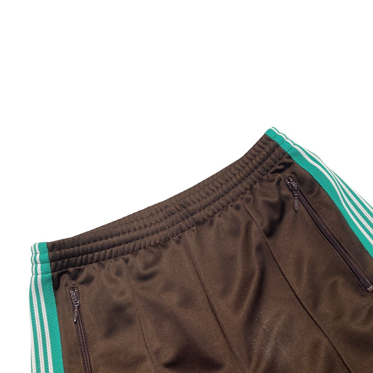 Needles Sweat Pants Poly Smooth Track Brown Size US 31 - 3 Thumbnail