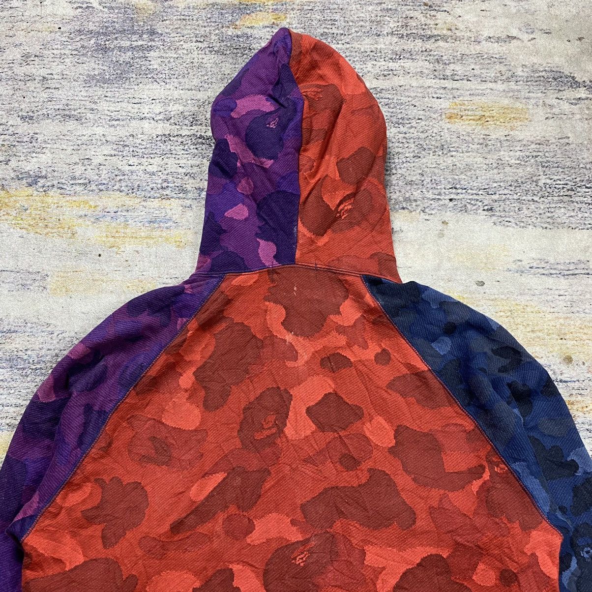 Bape bape candy multi color camouflage full zip hoodie Size US L / EU 52-54 / 3 - 7 Thumbnail