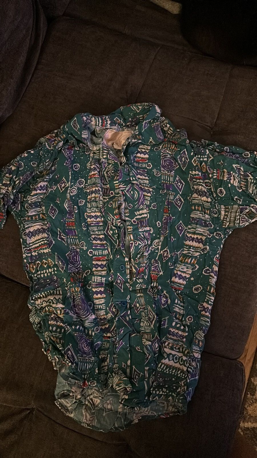 Vintage Vintage 80’s shirt with awesome design. Size small. Size US S / EU 44-46 / 1 - 1 Thumbnail