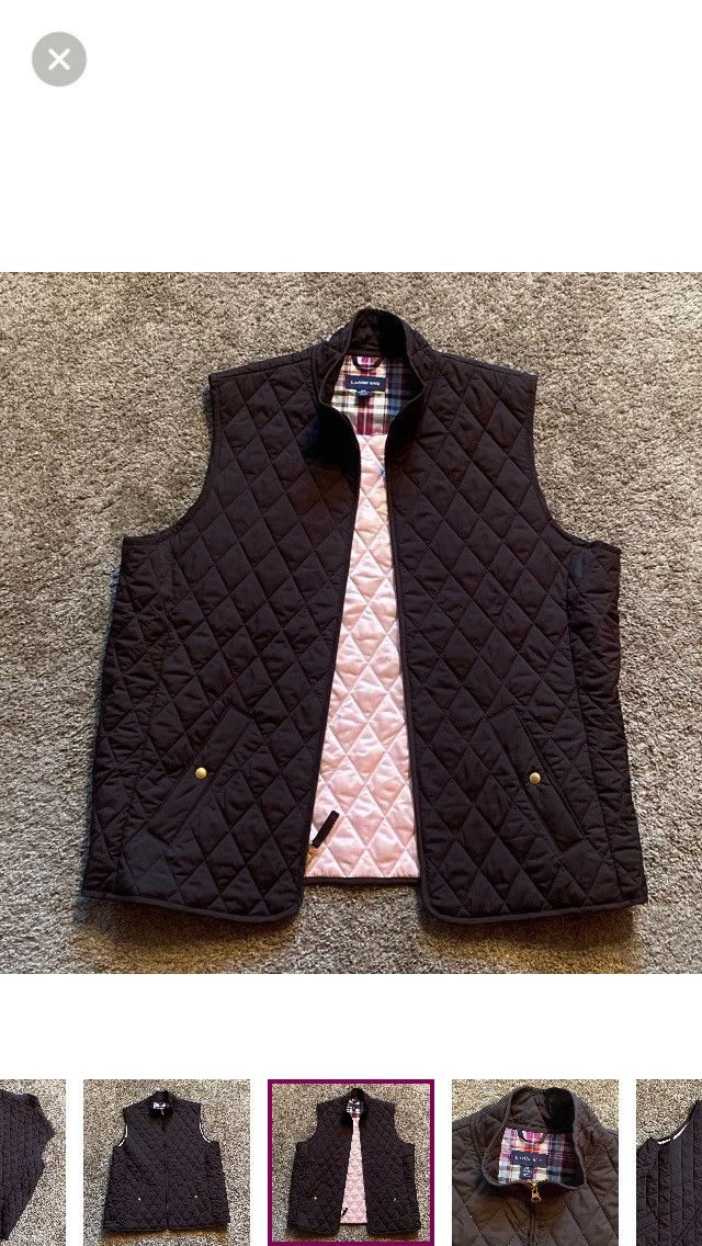 Lands' End Lands End Woman’s Brown Quilted Best 2X Size XXL / US 16-18 / IT 52-54 - 11 Thumbnail