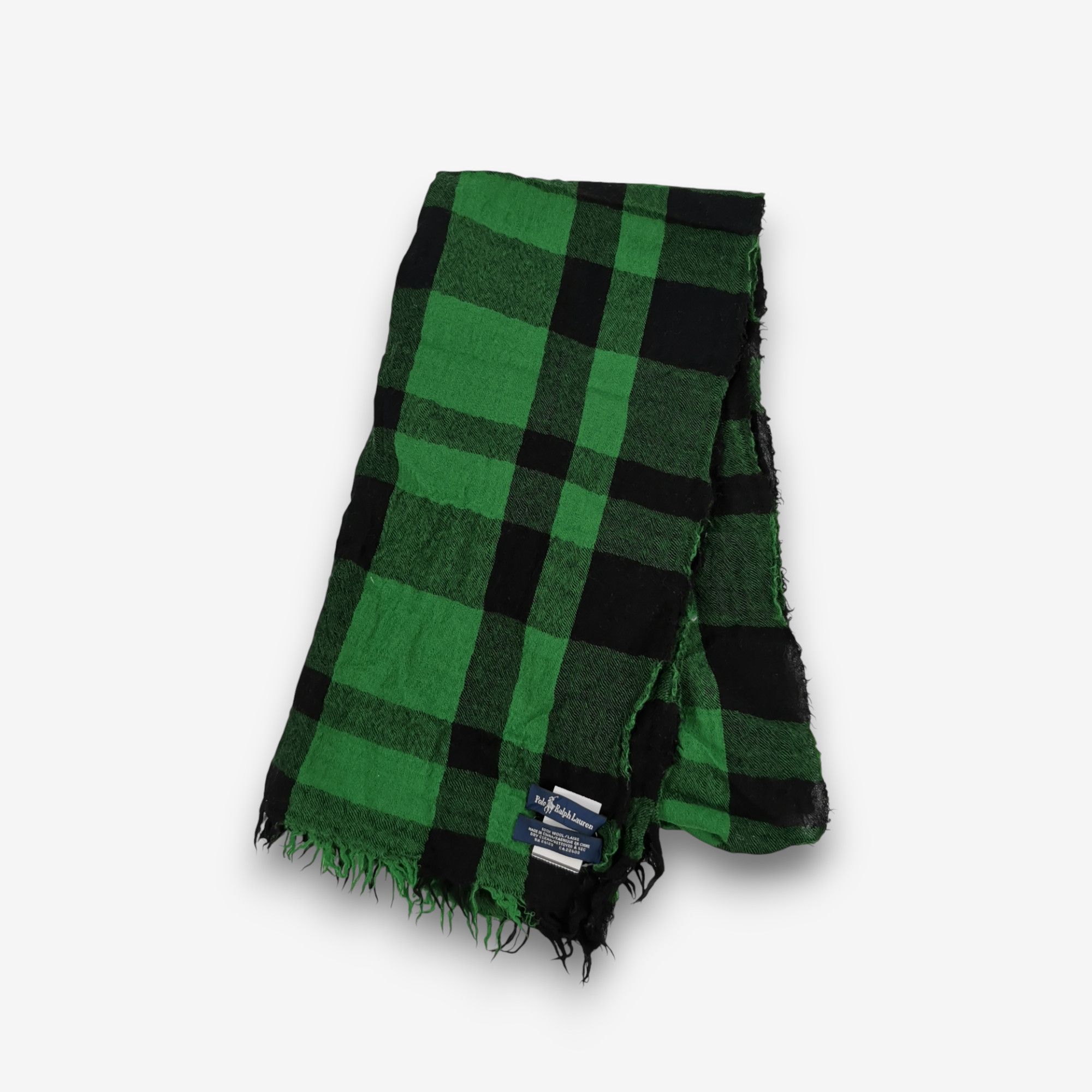 Polo Ralph Lauren Vintage Polo Ralph Lauren Scarf Wool Cashmere Scarves Size ONE SIZE - 3 Thumbnail