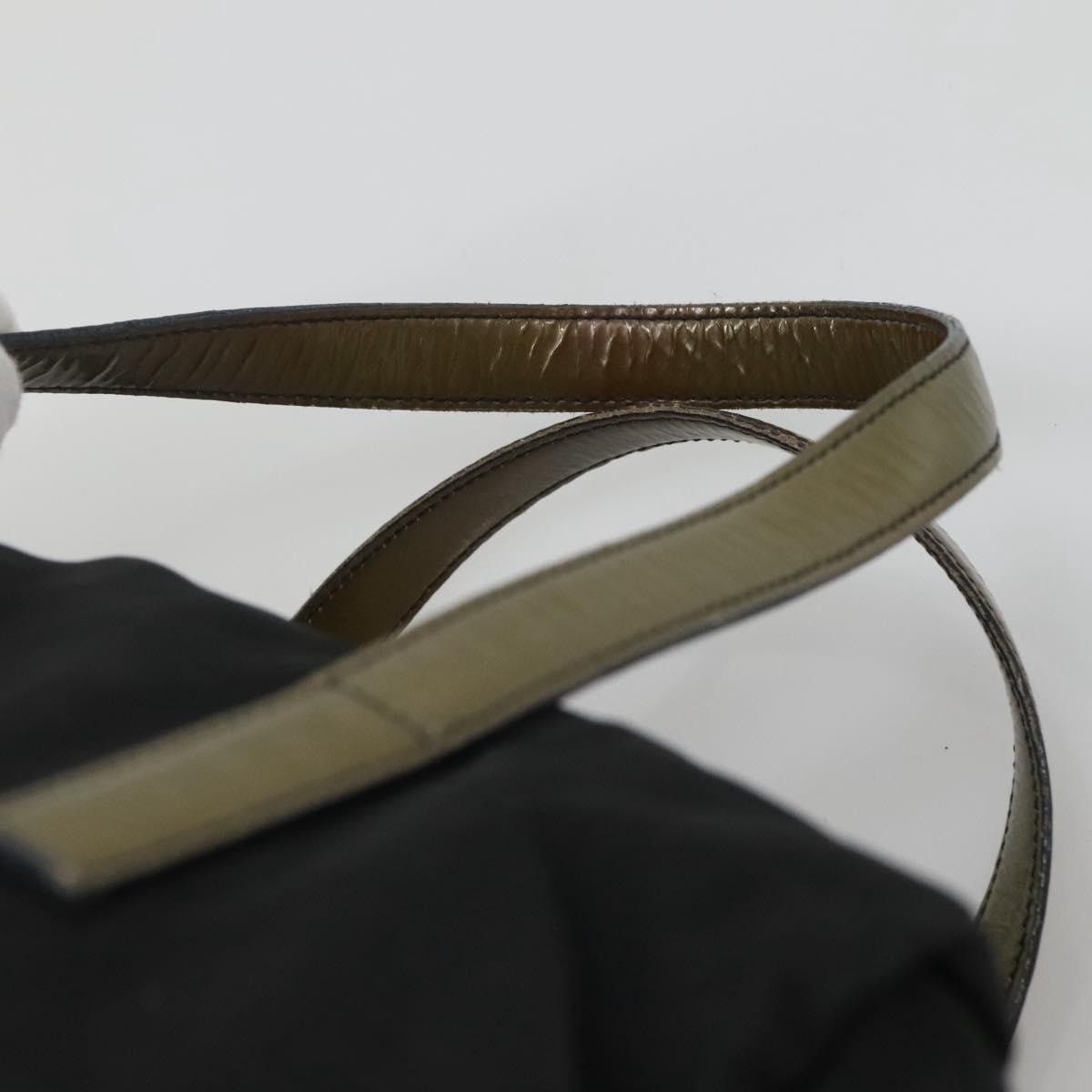 Prada PRADA Hand Bag Nylon Black Silver Size ONE SIZE - 8 Thumbnail