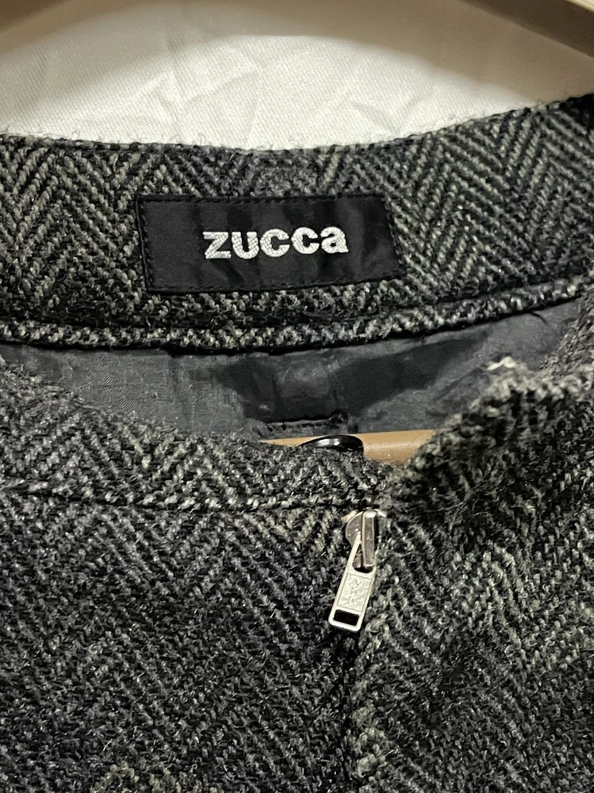 Designer × Issey Miyake × Zucca 🔥Vintage ZUCCA Wool Short Pant Army Printed Size US 30 / EU 46 - 7 Thumbnail