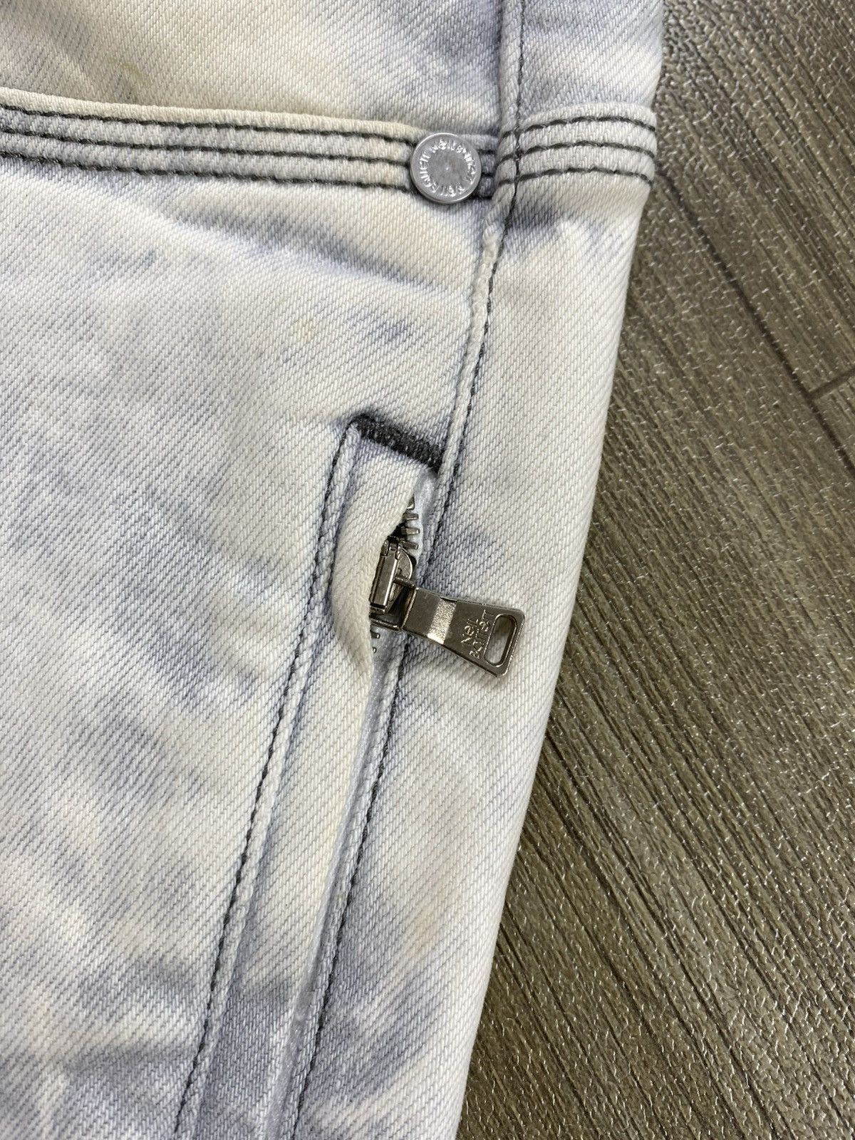 Neil Barrett Vintage Neil Barret Mud Max Punk Acid Wash Lgb Luxury Jeans Size US 30 / EU 46 - 8 Thumbnail