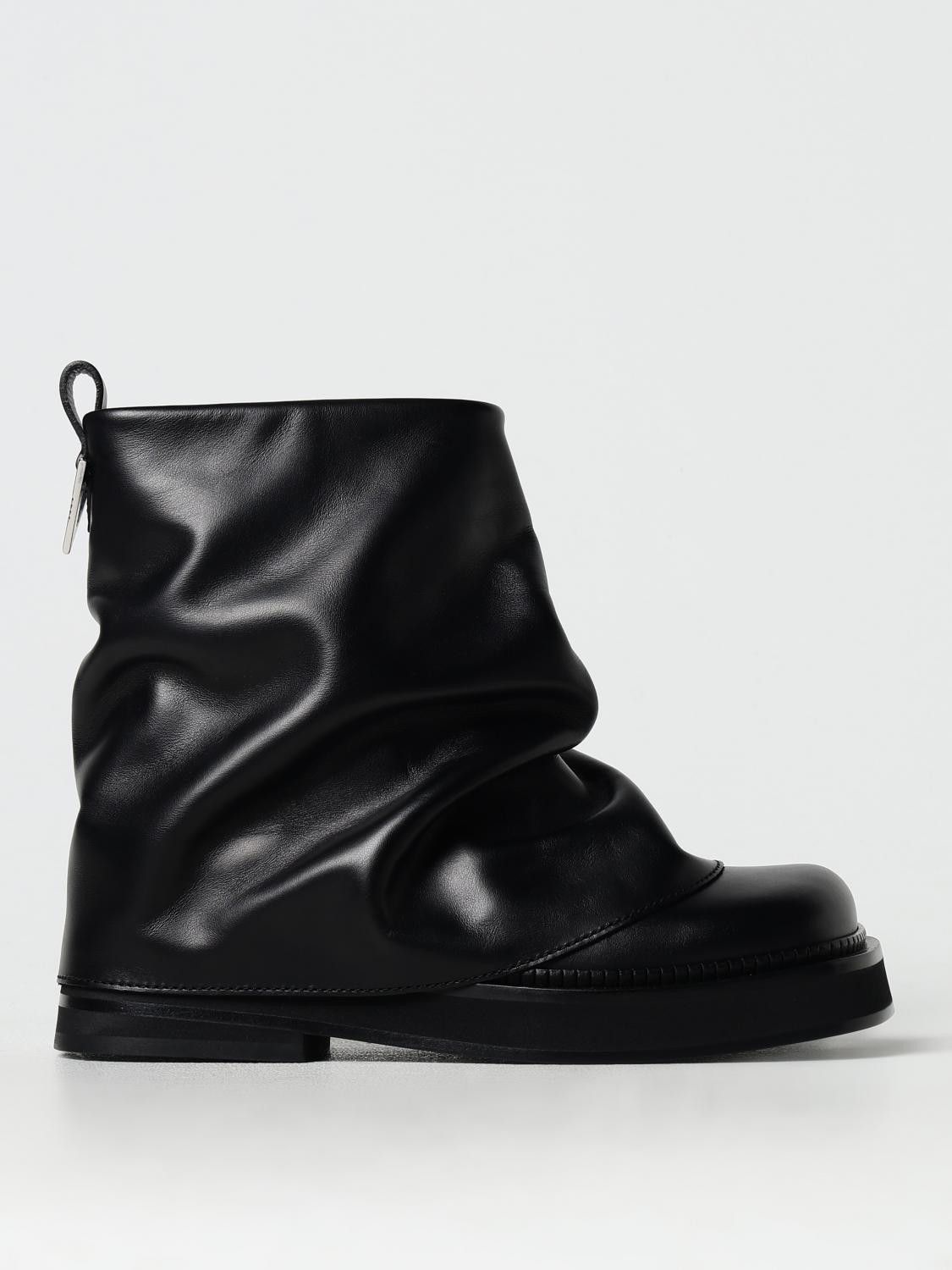 The Attico o1s22i1n0325 Mini Robin Ankle Boots in Black Size US 7 / IT 37 - 1 Thumbnail