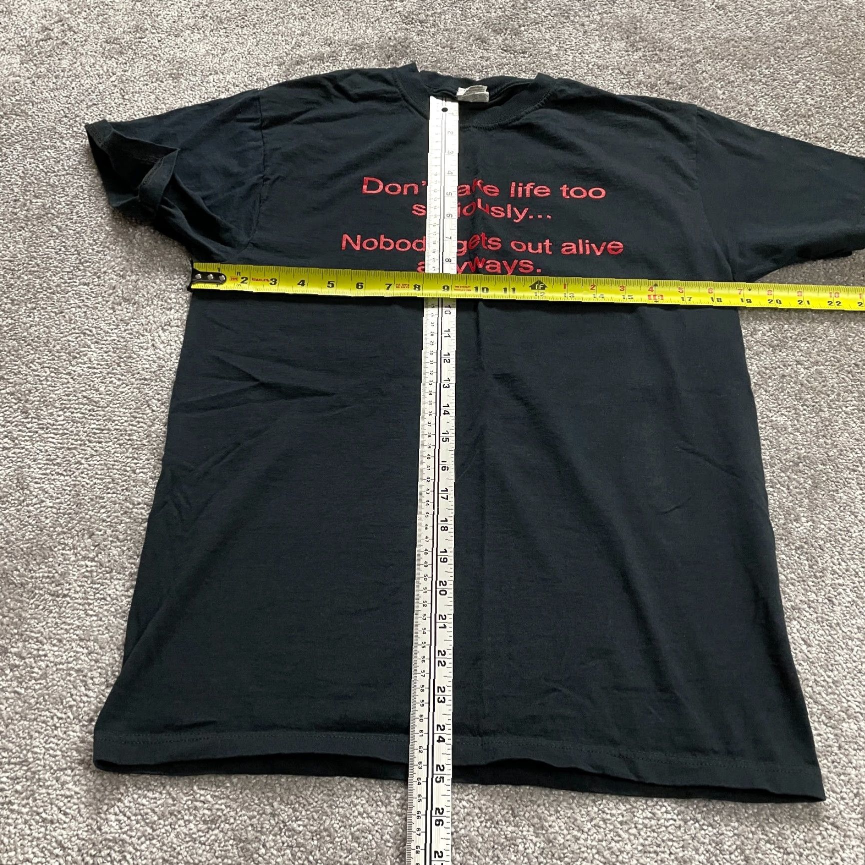 Jerzees Jerzees Shirt Womens M Black Heavyweight Cotton Crew Neck Short Sleeve Basic Size M / US 6-8 / IT 42-44 - 6 Thumbnail