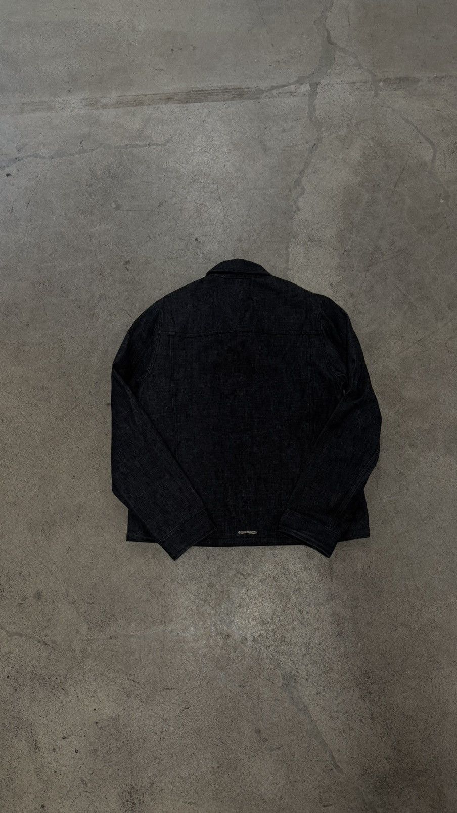 Chrome Hearts RARE! Chrome Hearts KS Selvedge Button up Denim Jacket Size US L / EU 52-54 / 3 - 12 Thumbnail