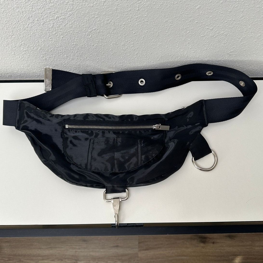 Other Strike Oil Shiny Canvas Belted Felt Fanny Pack Size ONE SIZE - 5 Thumbnail