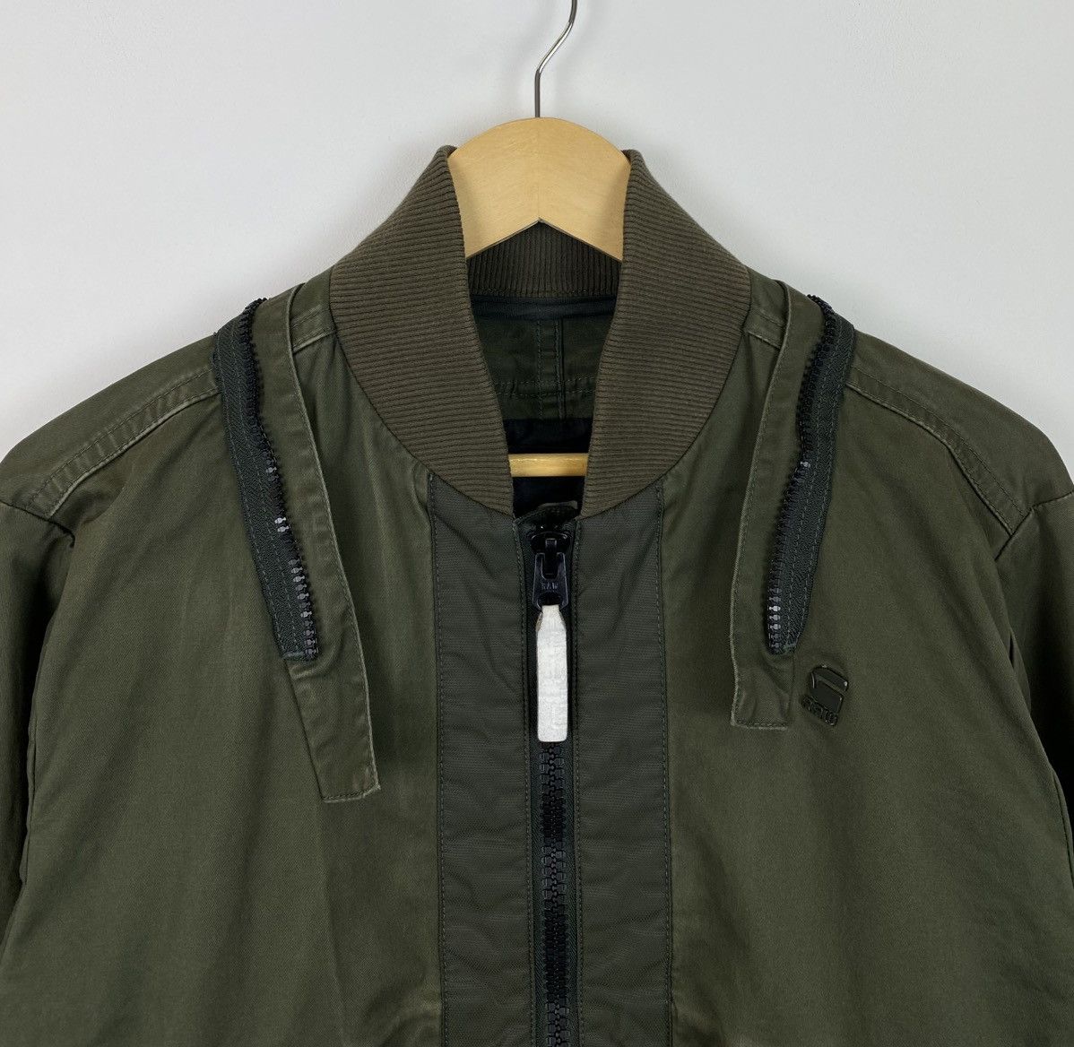 G-Star G-Star Raw MS Submarine Rackam Bomber Jacket Size M Green Size US M / EU 48-50 / 2 - 3 Thumbnail
