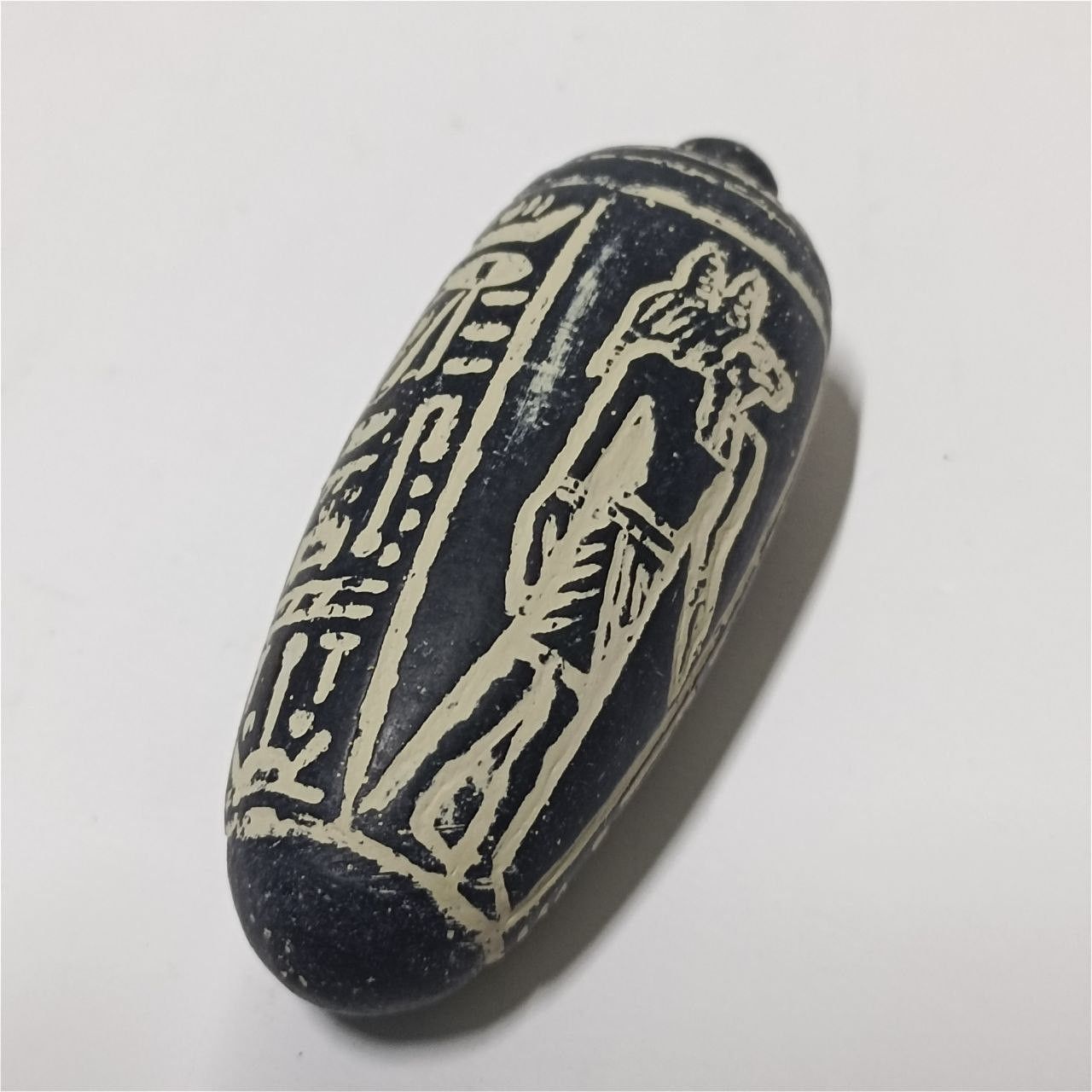 Other Hand-carved Egyptian stone artifact with pharaonic art Size ONE SIZE - 8 Thumbnail