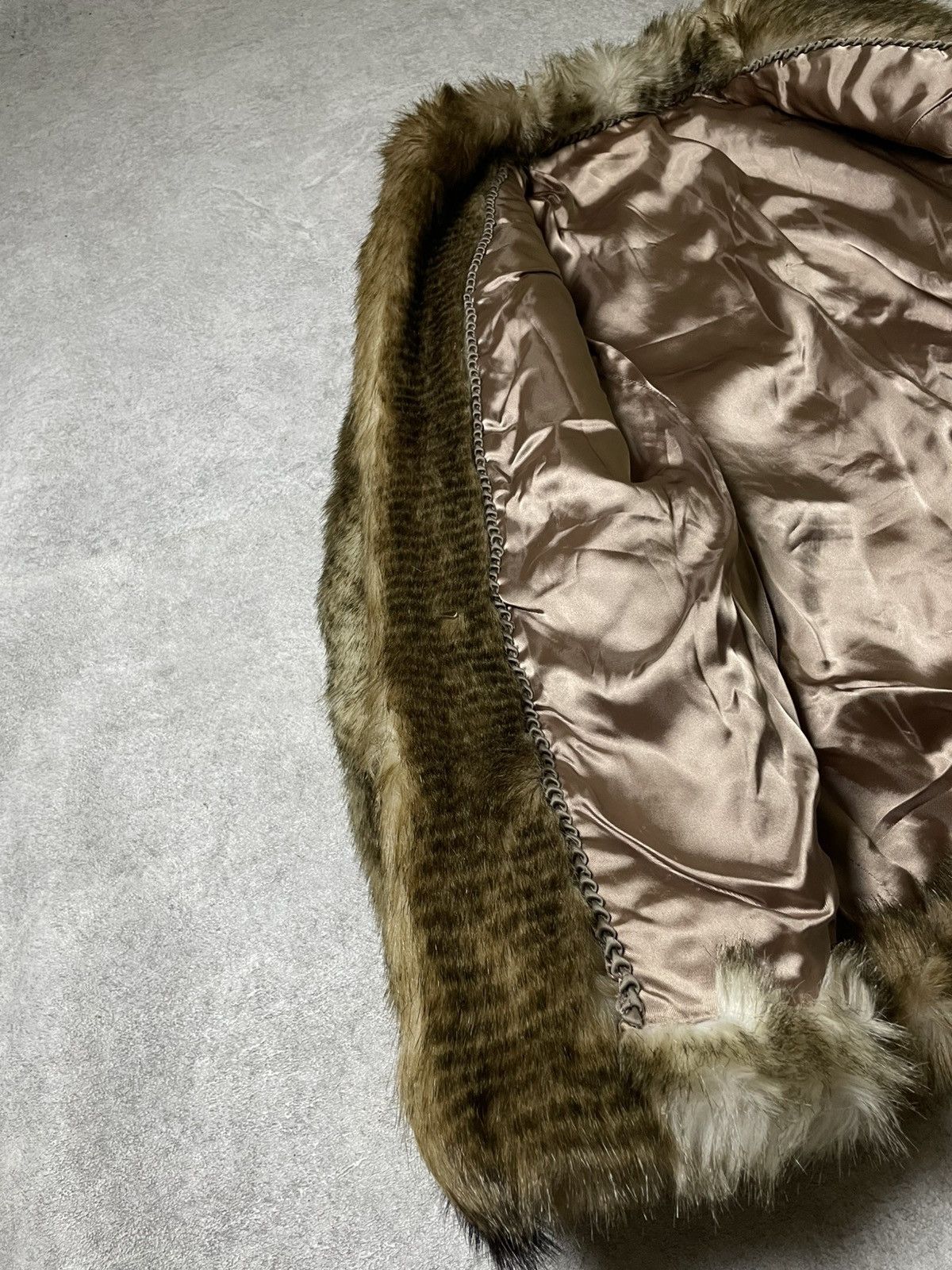 If Six Was Nine Y2K LGB IfSixWasNine Style Faux Leather Fur Zip Jacket Size US M / EU 48-50 / 2 - 14 Thumbnail