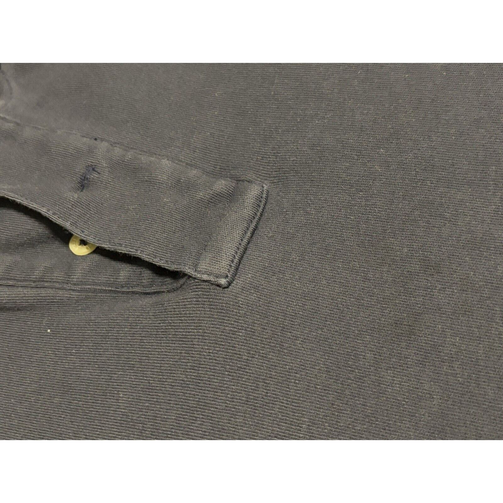 Ralph Lauren vintage spellout collar polo sport long sleeve blue size M Size US M / EU 48-50 / 2 - 7 Thumbnail