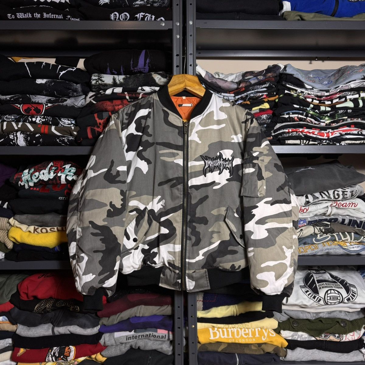 Immolation Bomber Jacket Raf Simon's Style