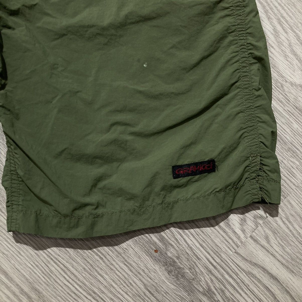 Gramicci Vintage Gramicci Nylon Utility Shortpants Outdoor Green Army Size US 27 - 4 Thumbnail