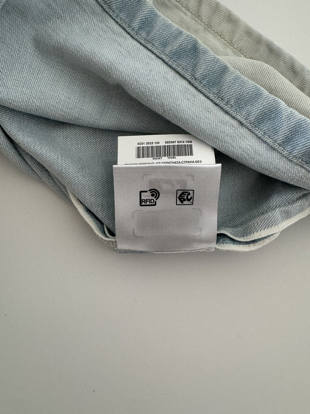 Prada Prada Bleacher Denim Shirt Size US S / EU 44-46 / 1 - 9 Thumbnail