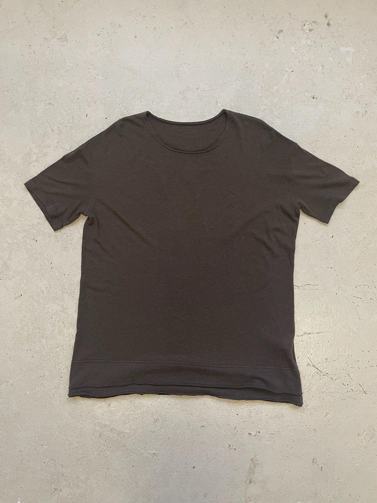 Y's by Yohji Yamamoto Acrylic Wool Short Sleeve Shirt