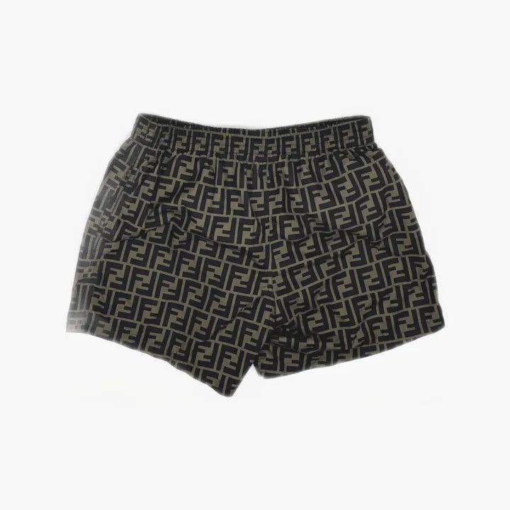 Fendi Fendi SS21 Logo Printed Casual Shorts -2508 Size US 44 / EU 60 - 2 Thumbnail