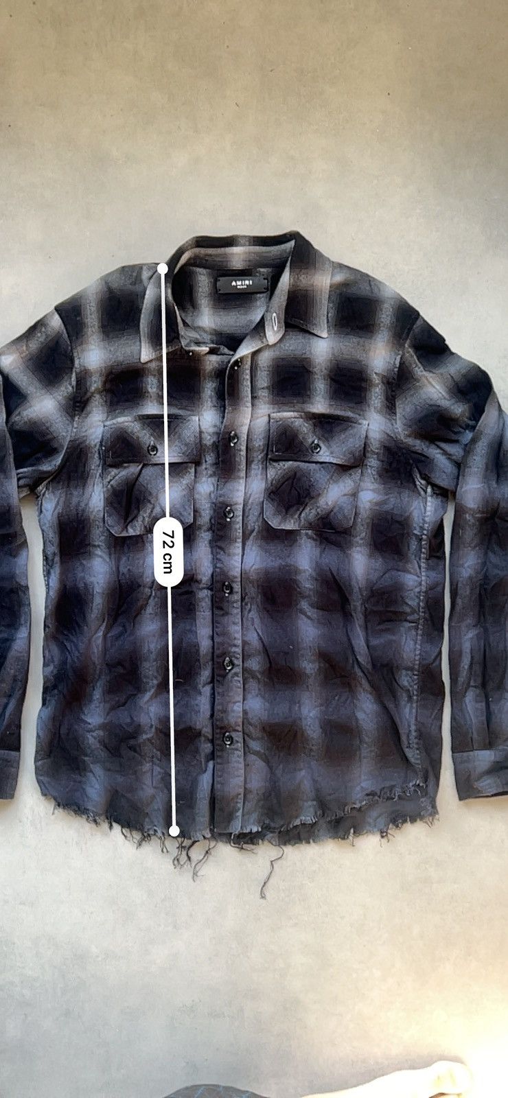 Amiri Amiri Plaid Flannel Shirt Size US M / EU 48-50 / 2 - 3 Thumbnail