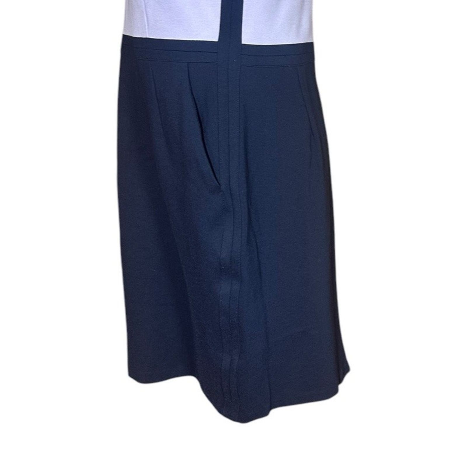 Lands' End Lands End Ponte Knit Sleeveless Sheath Dress 10P Size L / US 10 / IT 46 - 6 Thumbnail