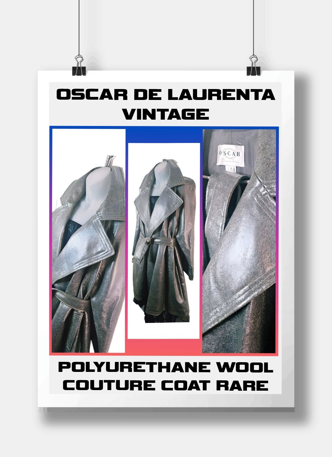 Oscar De La Renta OSCAR DE LAURENTA VINTAGE ONE OF A KIND Size M / US 6-8 / IT 42-44 - 10 Thumbnail