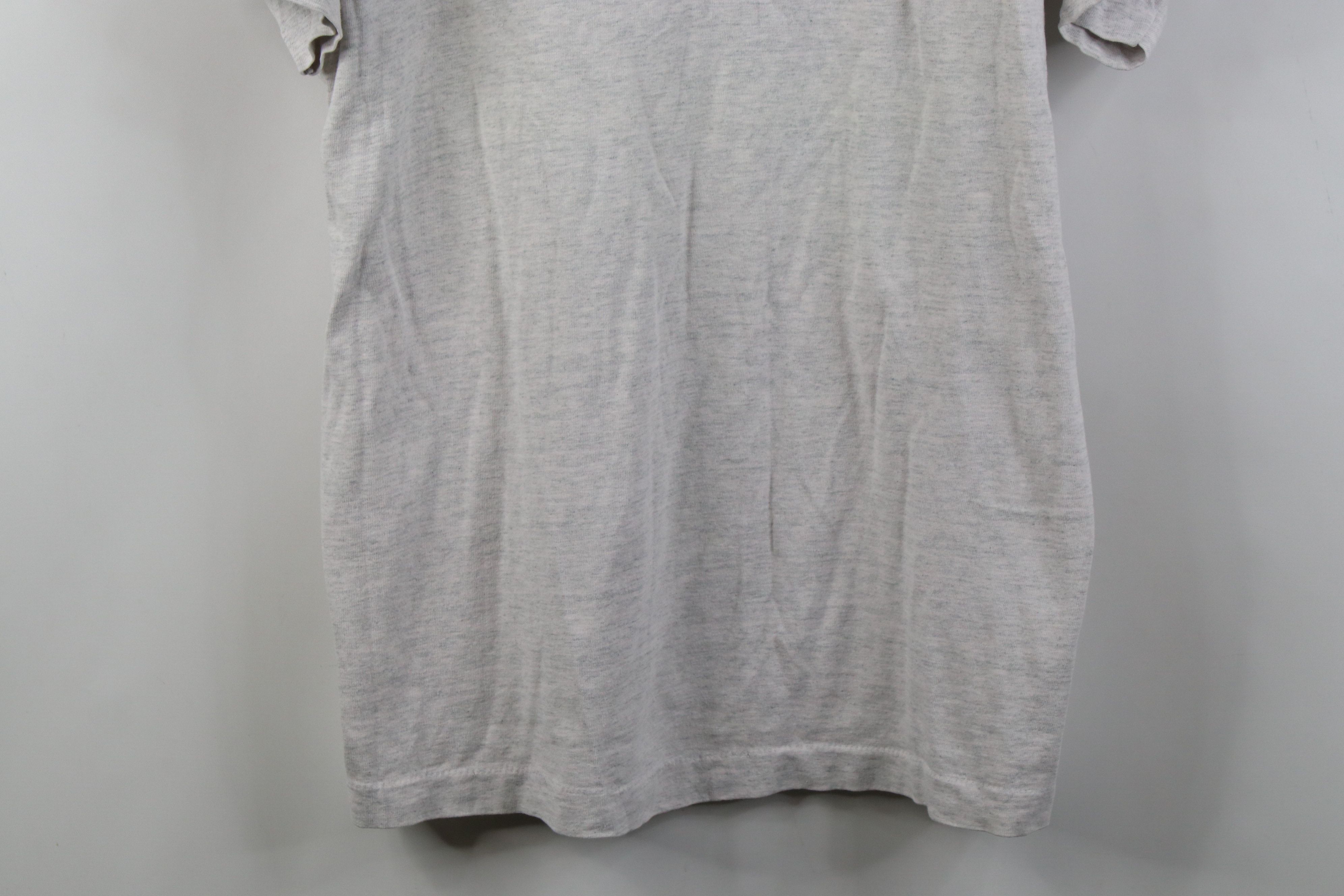 Vintage Vintage 90s Harvard University Short Sleeve T-Shirt Gray USA Size US XL / EU 56 / 4 - 3 Thumbnail