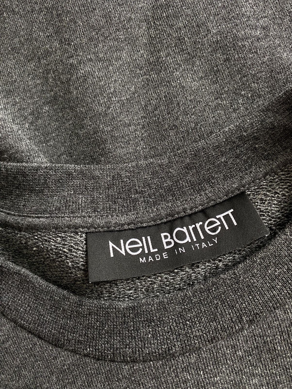 Neil Barrett Neil Barrett Col 262 Zip crew sweatshirt Size US S / EU 44-46 / 1 - 4 Thumbnail