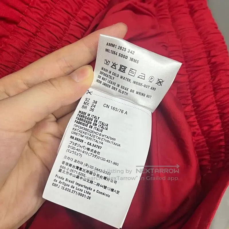 Miu Miu Miu Miu Red Cotton Women's Jacket . Size M / US 6-8 / IT 42-44 - 5 Thumbnail