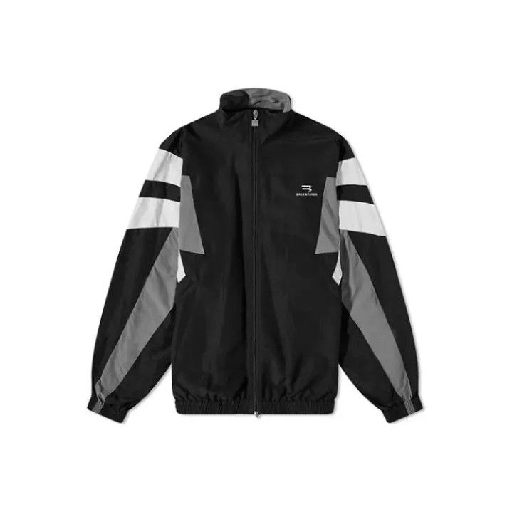Balenciaga Balenciaga Colorblock Zip-Up Long Sleeve Jacket for Men Size US L / EU 52-54 / 3 - 1 Thumbnail