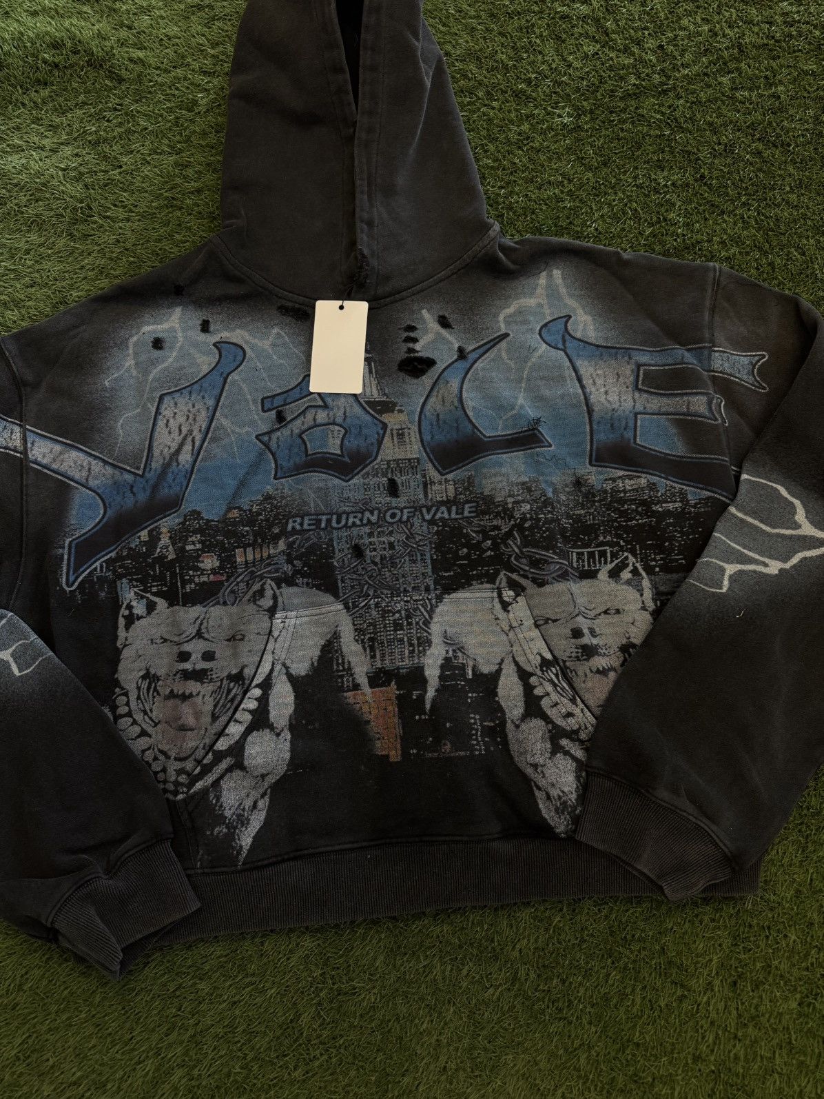 Vale Zip Up Hoodie Size XXL Brand New