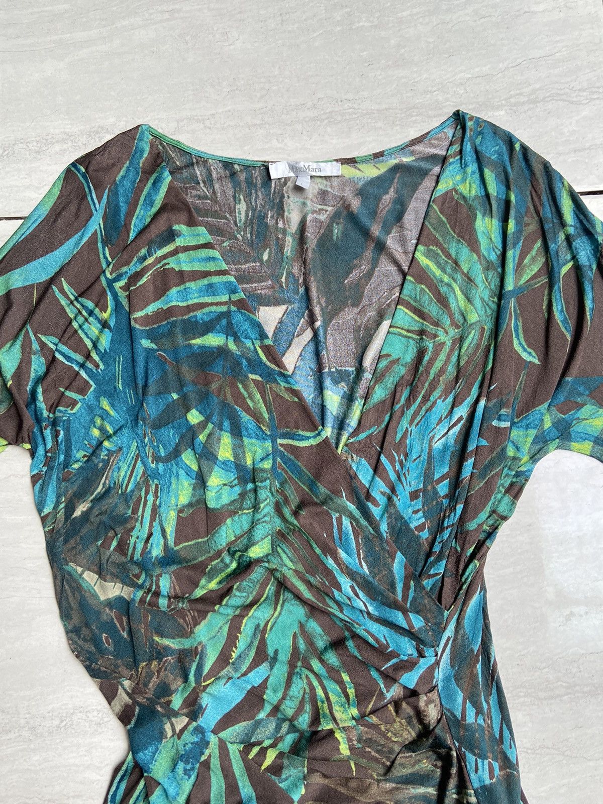 Max Mara MAX MARA Motive T-shirt Size XXS / US 00 / IT 34 - 3 Thumbnail