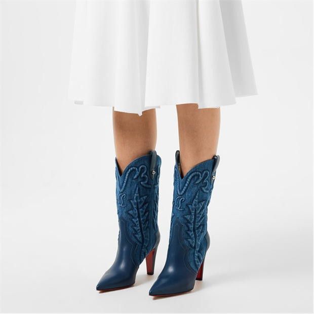 Christian Louboutin Santiabooty Ankle Boots Size US 9 / IT 39 - 2 Thumbnail
