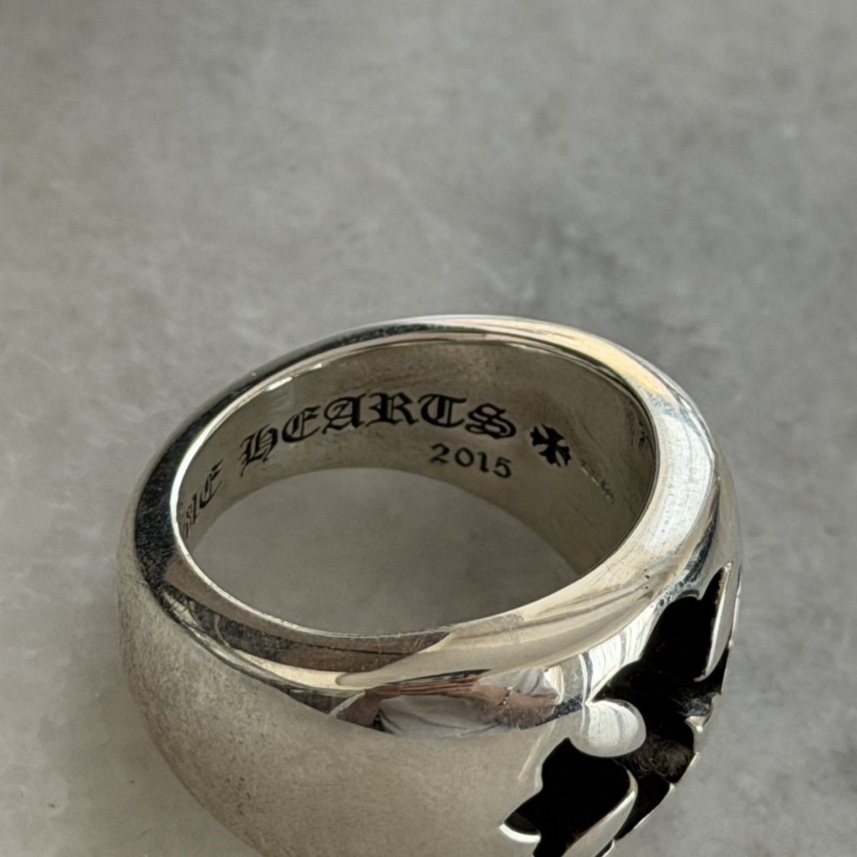 Chrome Hearts Negative Space Plus Cross Ring US9 Size ONE SIZE - 12 Thumbnail