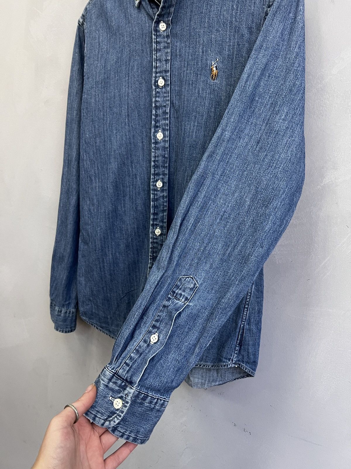 Ralph Lauren Ralph Lauren Denim Button-Up Shirt Classic USA Size US M / EU 48-50 / 2 - 6 Thumbnail