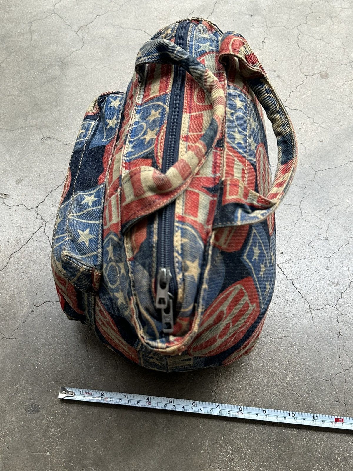 Hysteric Glamour 1990 - Hysteric Glamour Star America Denim Bag Size ONE SIZE - 16 Thumbnail