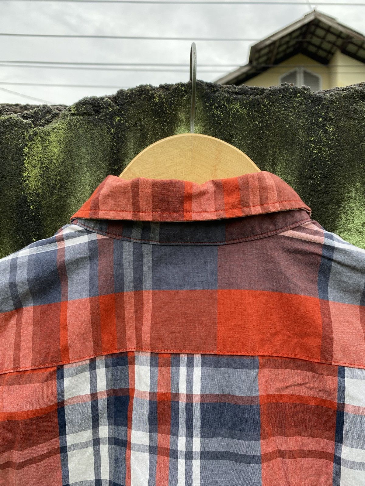 Levi's Levi’s Red Navy Plaid Short Sleeve Shirt Classic Summer Look Size US M / EU 48-50 / 2 - 10 Thumbnail