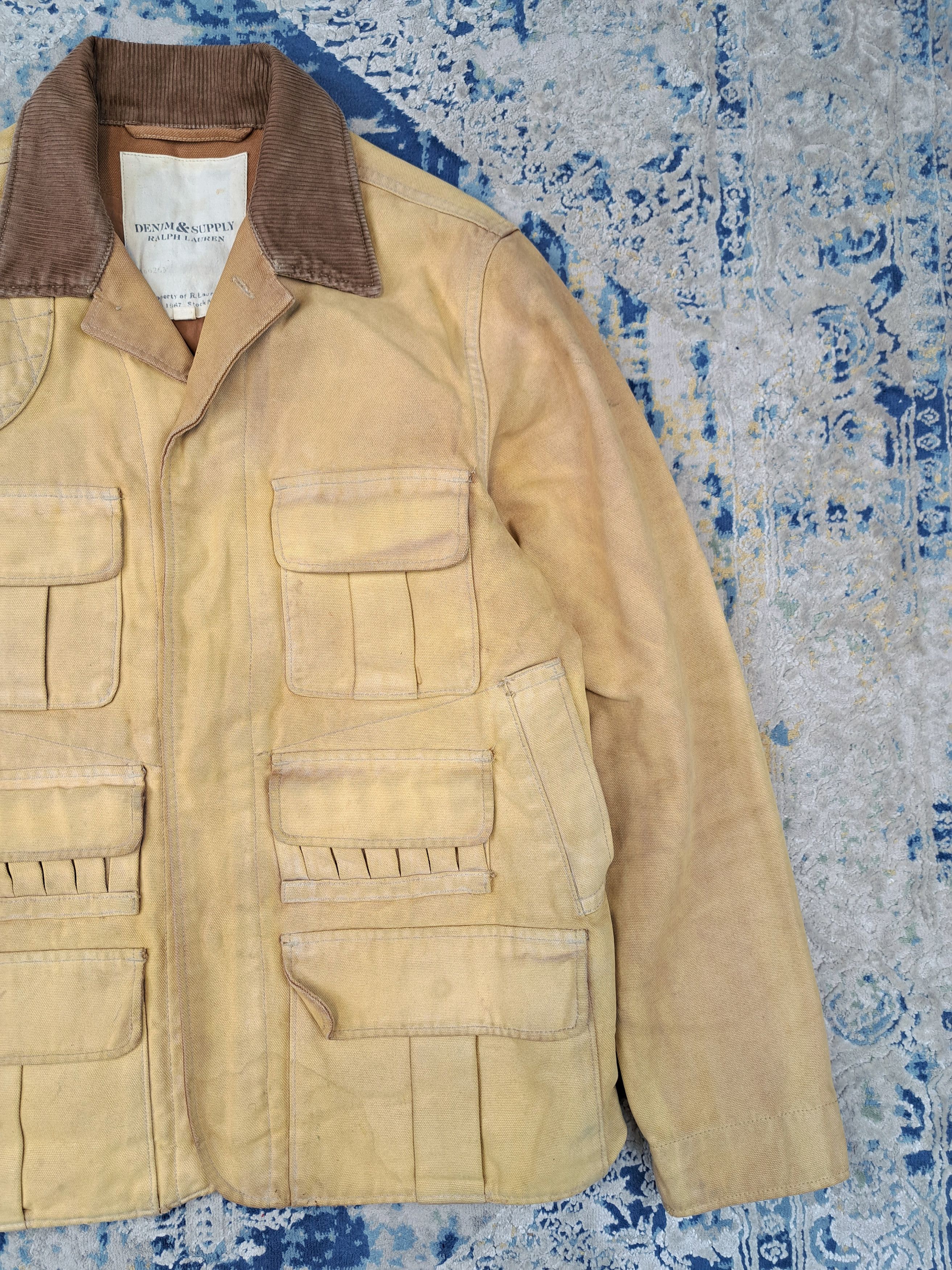 Denim & Supply Ralph Lauren Ralph Lauren Canvas Multipocket Field Hunting Jacket Size US M / EU 48-50 / 2 - 4 Thumbnail