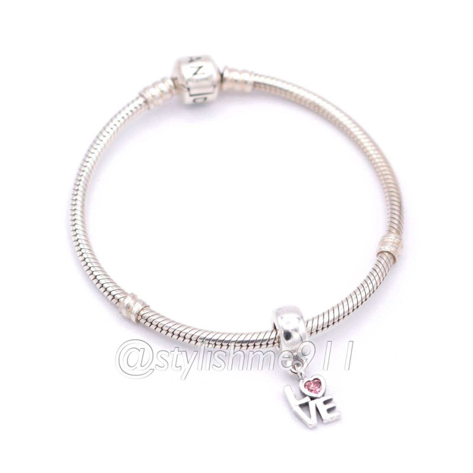 pandora Authentic PANDORA LOVE Dangle - 791253CZS Size ONE SIZE - 5 Thumbnail