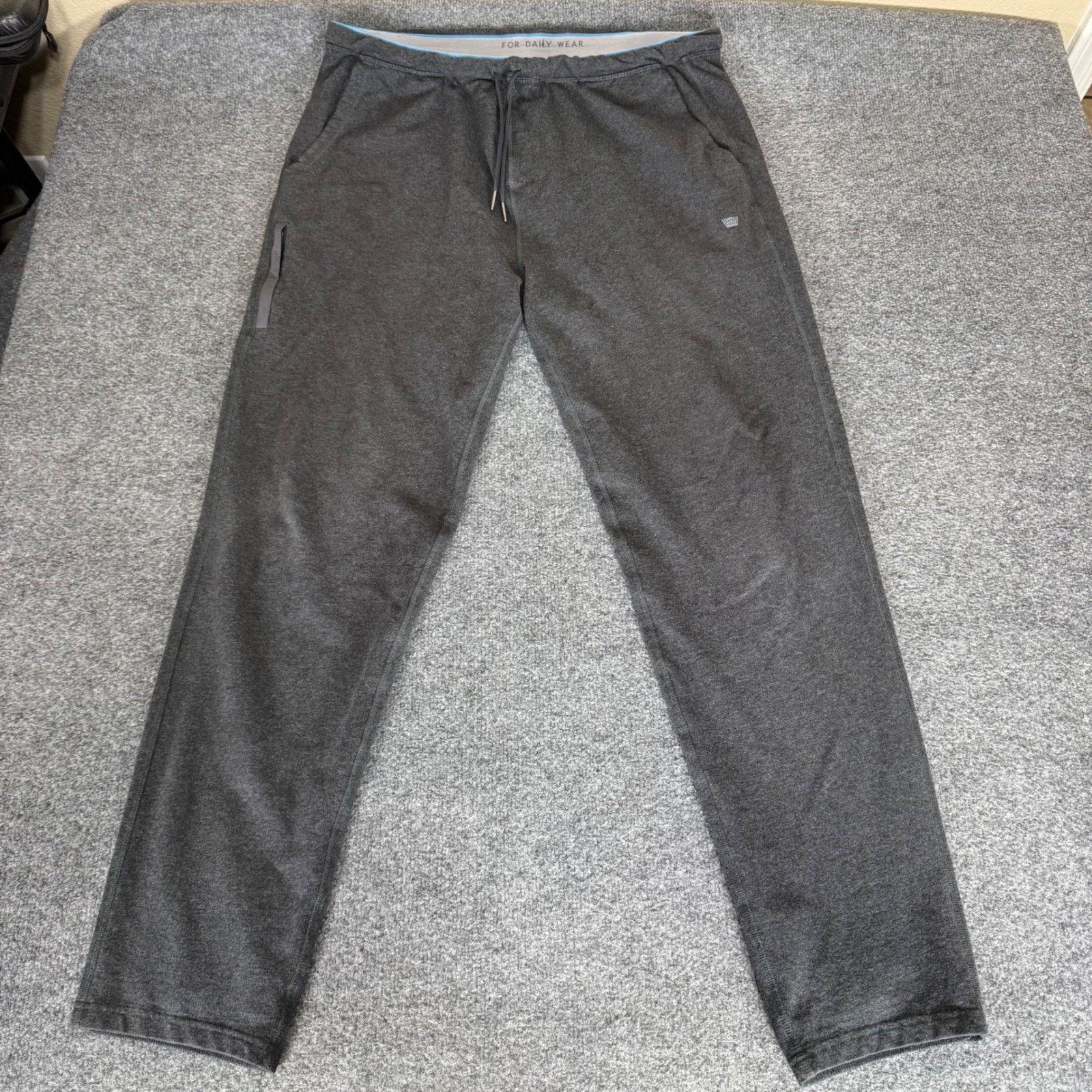 Other Mack Weldon Ace Sweatpants Men XXL Tall Gray Joggers Stretch Size US 36 / EU 52 - 1 Thumbnail